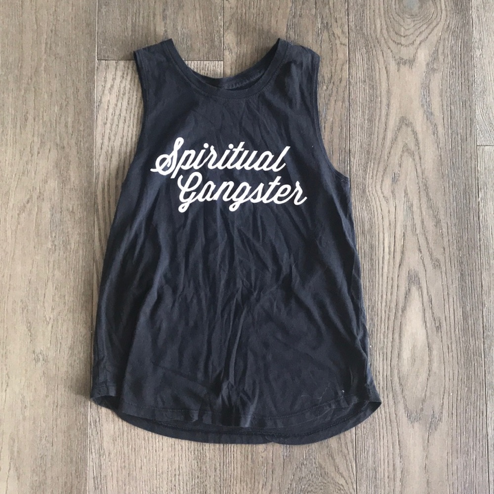 Spiritual gangster tank top
